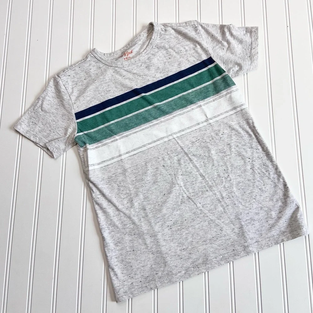 •Cat & Jack• heathered stripe tee